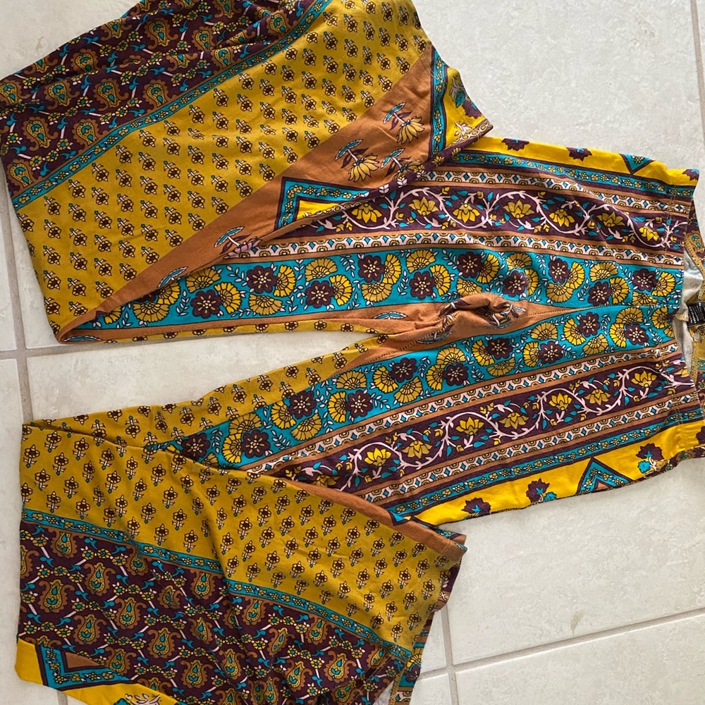 Novella Royale Multicolor Boot Cut Pants Janis bells - Picture 2 of 6